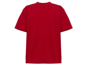 Детская футболка оверсайз Liyon, красный