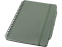 Блокнот Thalaasa формата А5 в твердой обложке из океанического пластика с шариковой ручкой - Зеленый яркий
