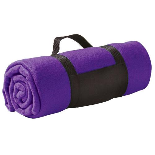 Плед COLOR, 130х150 см, флис 200 гр/м2, фиолетовый