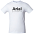 Футболка Arial обитания, белая