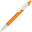 Ручка шариковая TRIS, оранжевый, белый Ручка шариковая TRIS, оранжевый, белый