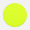 Наклейка тканевая Lunga Round, M, желтый неон