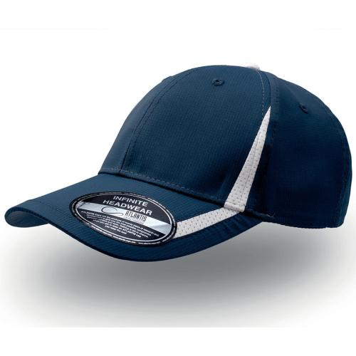 Бейсболка JOGGING, 6 клиньев, застежка на липучке, темно-синий