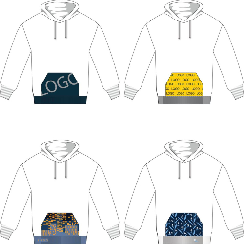 Вязаный карман-кенгуру на заказ Paosy