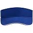 Козырек Active, ярко-синий с белым кантом