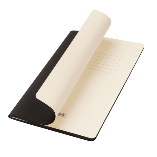 Блокнот Альфа Слим (Alpha slim), черный