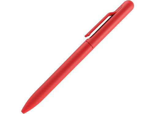 Ручка пластиковая шариковая FAMILY SOFIA, soft touch (Красный)