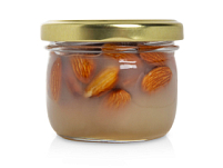 Сувенирный набор Мед с миндалем 120 гр Сувенирный набор Мед с миндалем 120 гр