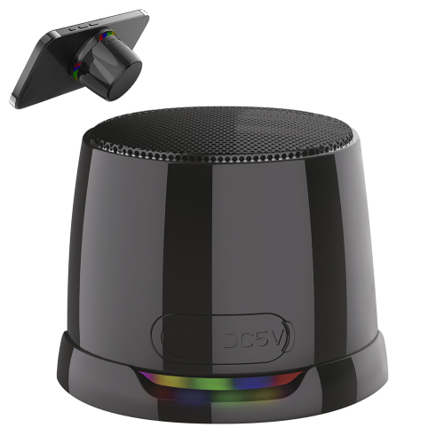 Магнитная беспроводная Bluetooth колонка-подставка Wave 5W, Черный