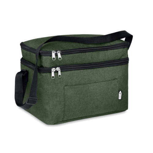 RPET cooler bag, тёмно-зелёный