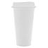 Стакан с крышкой Color Cap White, белый