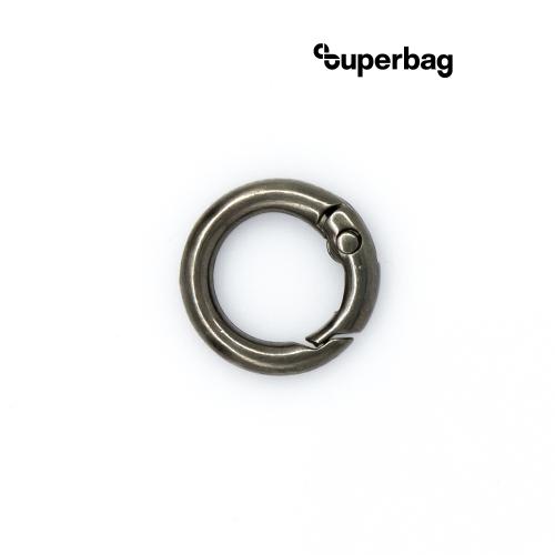 Карабин-кольцо Ring для обвеса, d=3,2см (чёрный никель)