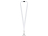 Ланъярд 2 см под сублимацию с трендовым карабином, замком обрыва и металлическим держателем для телефона, серебристый