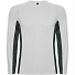 Спортивная футболка SHANGHAI L/S мужская, Белый/Темный графит