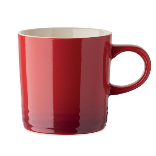 Ceramic mug 290ml, красный