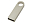 USB 2.0-флешка на 8 Гб с мини чипом и круглым отверстием, серебристый