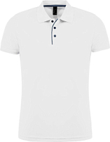 Рубашка поло мужская Performer Men 180 белая Рубашка поло мужская Performer Men 180 белая
