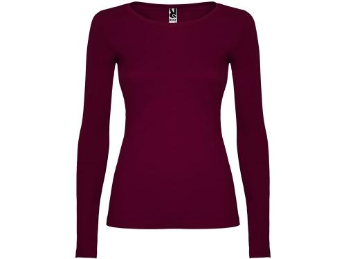 Футболка с длинным рукавом Extreme женская, гранатовый