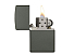 Зажигалка ZIPPO Classic с покрытием Green Matte, латунь/сталь, зелёная, матовая, 38x13x57 мм