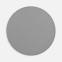 Наклейка тканевая Lunga Round, M, серая