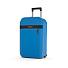 Чемодан складной Rollink Aura 55x40x20 см, 2 колеса, синий