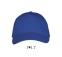 Бейсболка LONG BEACH, Ярко-синий