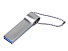 USB 3.0-флешка на 32 Гб с мини чипом, компактный дизайн, боковое отверстие для цепочки