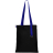 Сумка для покупок Black GLOW 325 г/м², Чёрный/Синий