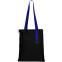 Сумка для покупок Black GLOW 325 г/м², Чёрный/Синий
