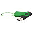 Флешка Designer To Go 2.0 USB 16Gb, Черный/зелёный