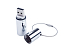 USB-флешка на 2 ГБ, серебро