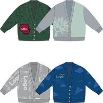 Кардиган Cozy Knit Grand на заказ, акрил Кардиган Cozy Knit Grand на заказ, акрил
