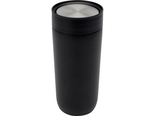 Camden кружка из нержавеющей стали, сертифицированный RCS, 350 м, сплошной черный