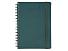 Ежедневник недатированный на гребне А5 Pragmatic, темно-зеленый
