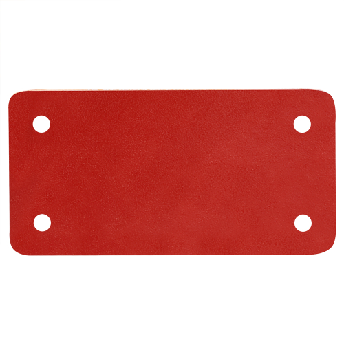 Шеврон 30*60 мм, Красный