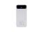 RIVACASE VA2540 (10 000mAh), QC/PD 20W внешний аккумулятор с дисплеем, белый 12/48