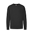 Свитшот без начеса LIGHTWEIGHT SET-IN SWEAT 240, черный
