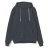 Толстовка на молнии с капюшоном Siverga, темно-серая (графит)
