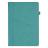 Ежедневник Smart Geneva Ostende А5, Бирюзовый