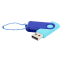 Флешка Designer To Go 2.0 USB 16Gb, Бирюзовый/Синий
