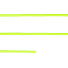 Круглая резинка Chapu M, желтый неон, 70 см