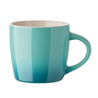 Ceramic mug 300ml, бирюзовый