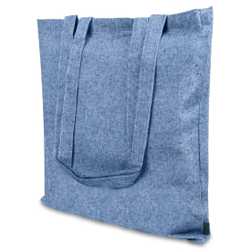 Сумка для покупок Caravan Recycled Melange 140 г/м², Синий