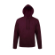 Толстовка унисекс с капюшоном SNAKE 280, бордовый