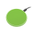 Беспроводное зарядное устройство с подсветкой 15W Аурис (Auris), салатовое