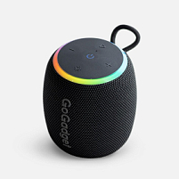 Водонепроницаемая колонка с подсветкой CityWave Pro, черная Водонепроницаемая колонка с подсветкой CityWave Pro, черная