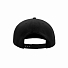 Бейсболка SNAP BACK, 6 клиньев, пластиковая застежка, черный