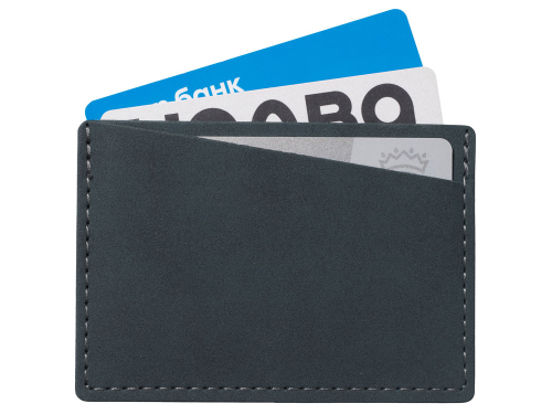 Футляр на 3 пластиковые карты Alicante, темно-синий