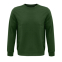 Толстовка свитшот унисекс COMET 280 из органического хлопка, зеленый