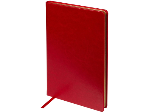 Ежедневник недатированный А5 Megapolis Nebraska, красный с золотым обрезом